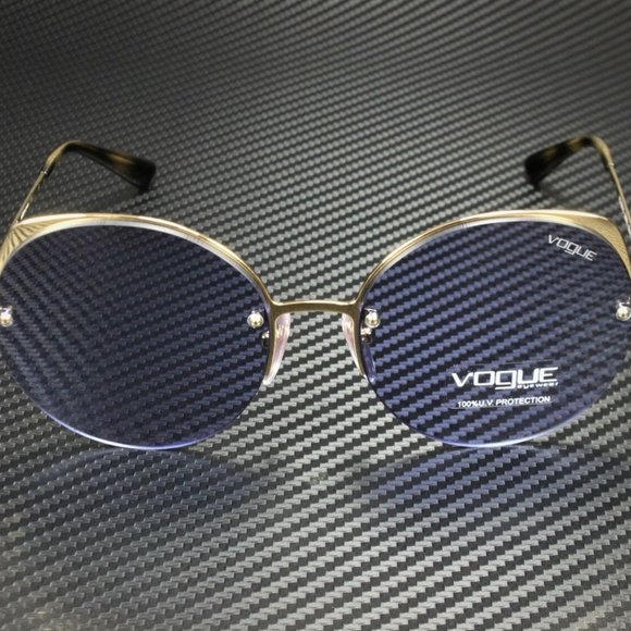 Vogue Women\'s Gold and Dark Violet Sunglasses!